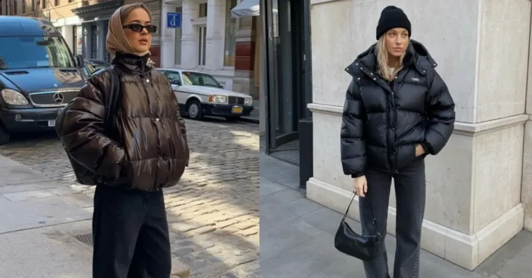 puffer jacket outfit