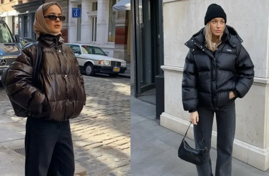 puffer jacket outfit