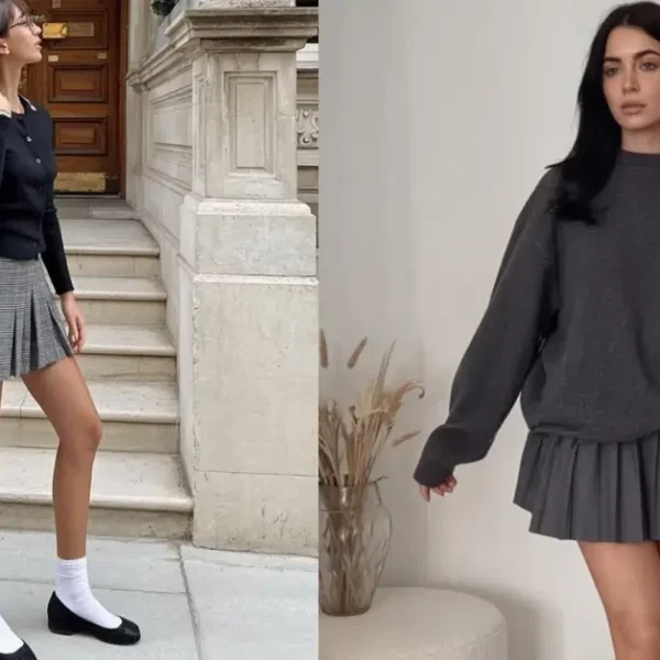 mini skirt outfit