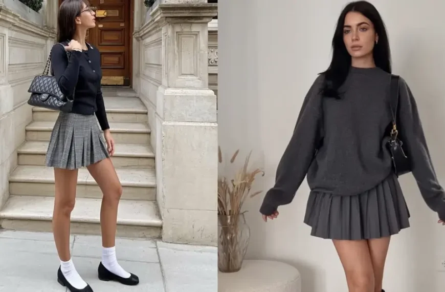mini skirt outfit