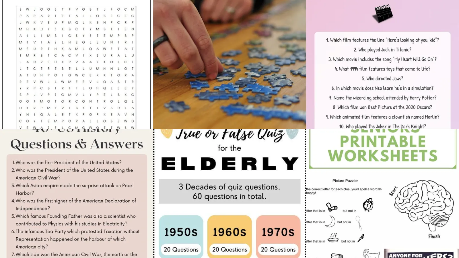 15+ Brain Exercises For Seniors That Sharpen Memory Fast