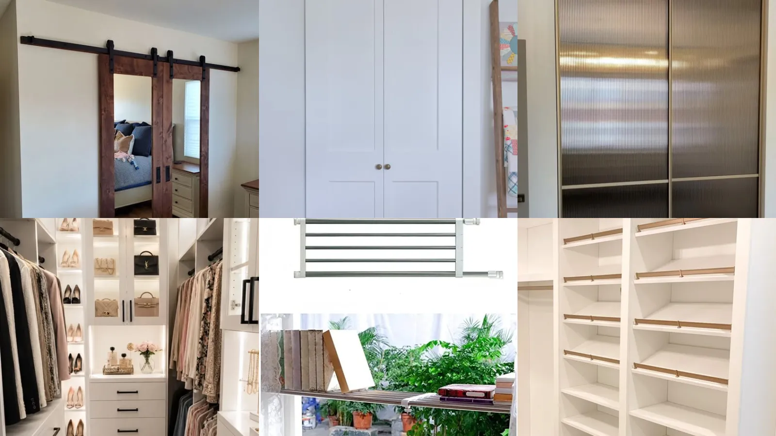 17+ Stunning Closet Door Ideas That Transform Any Room