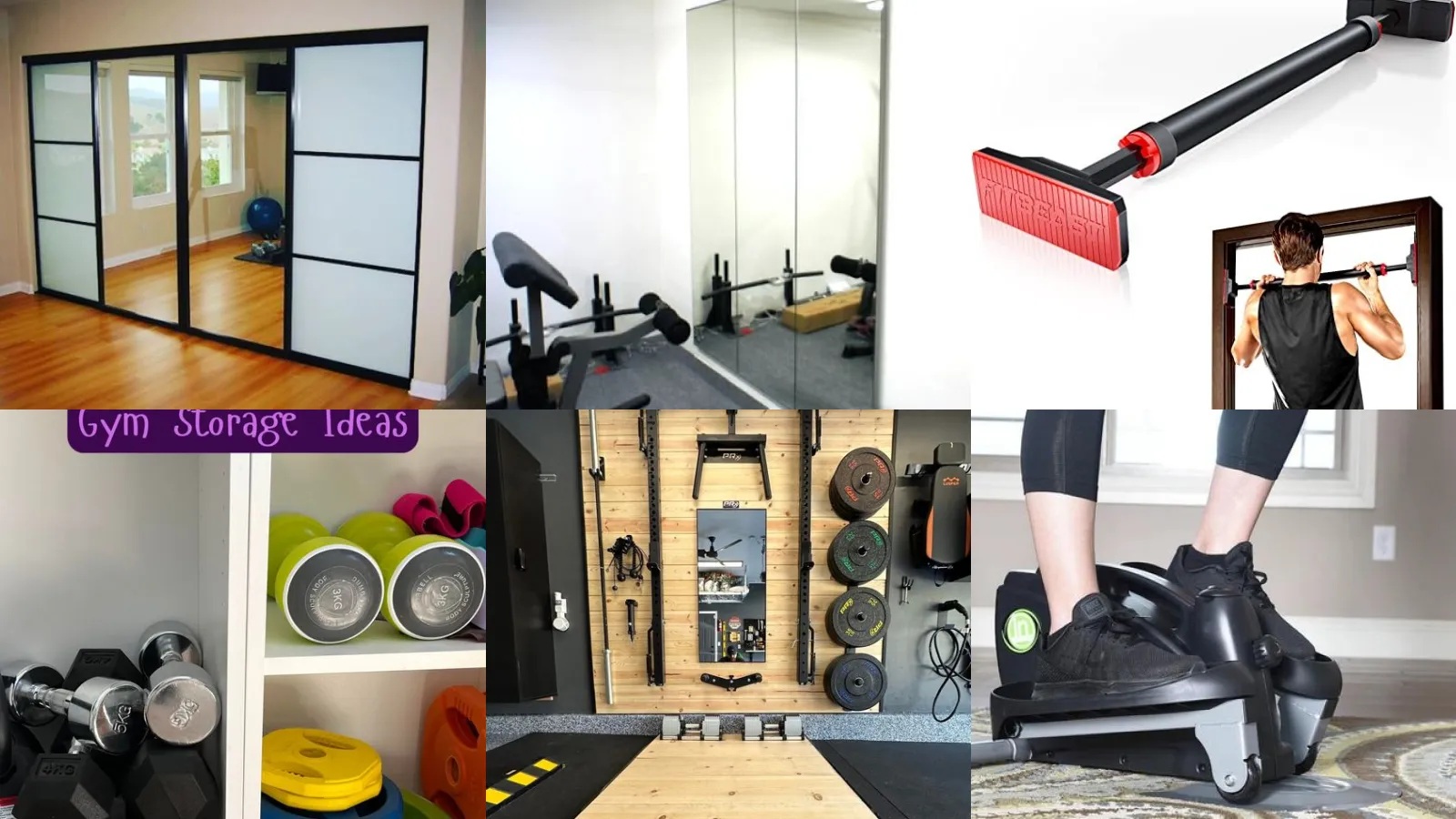 19+ Genius Closet Gym Ideas Apartment That Save Space