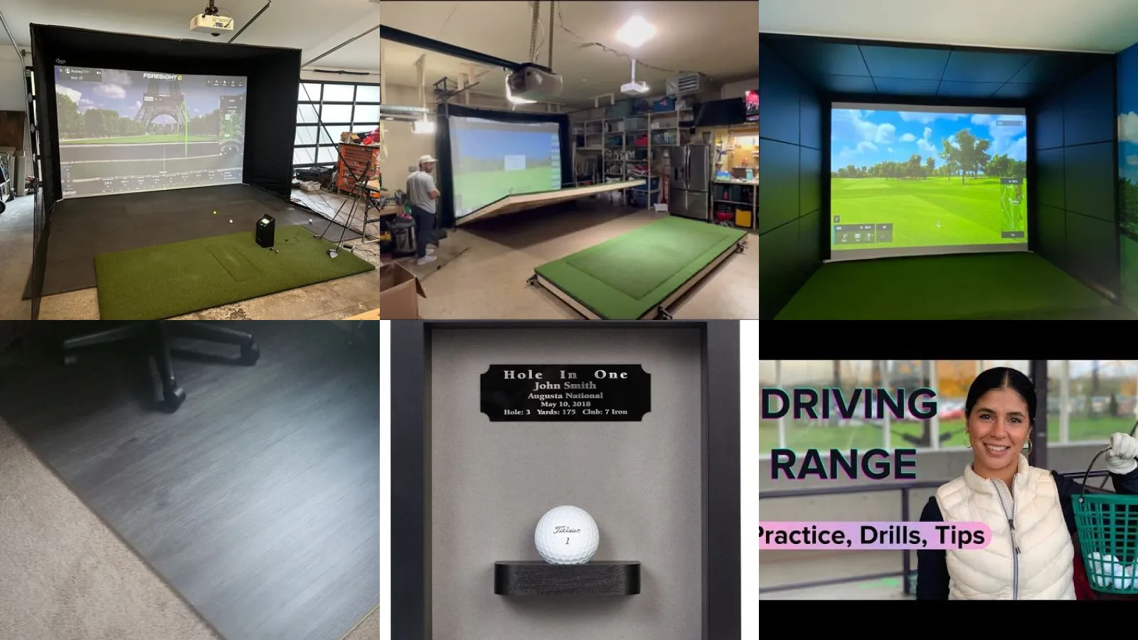 20+ Golf Simulator Garage Ideas That Transform Your Space