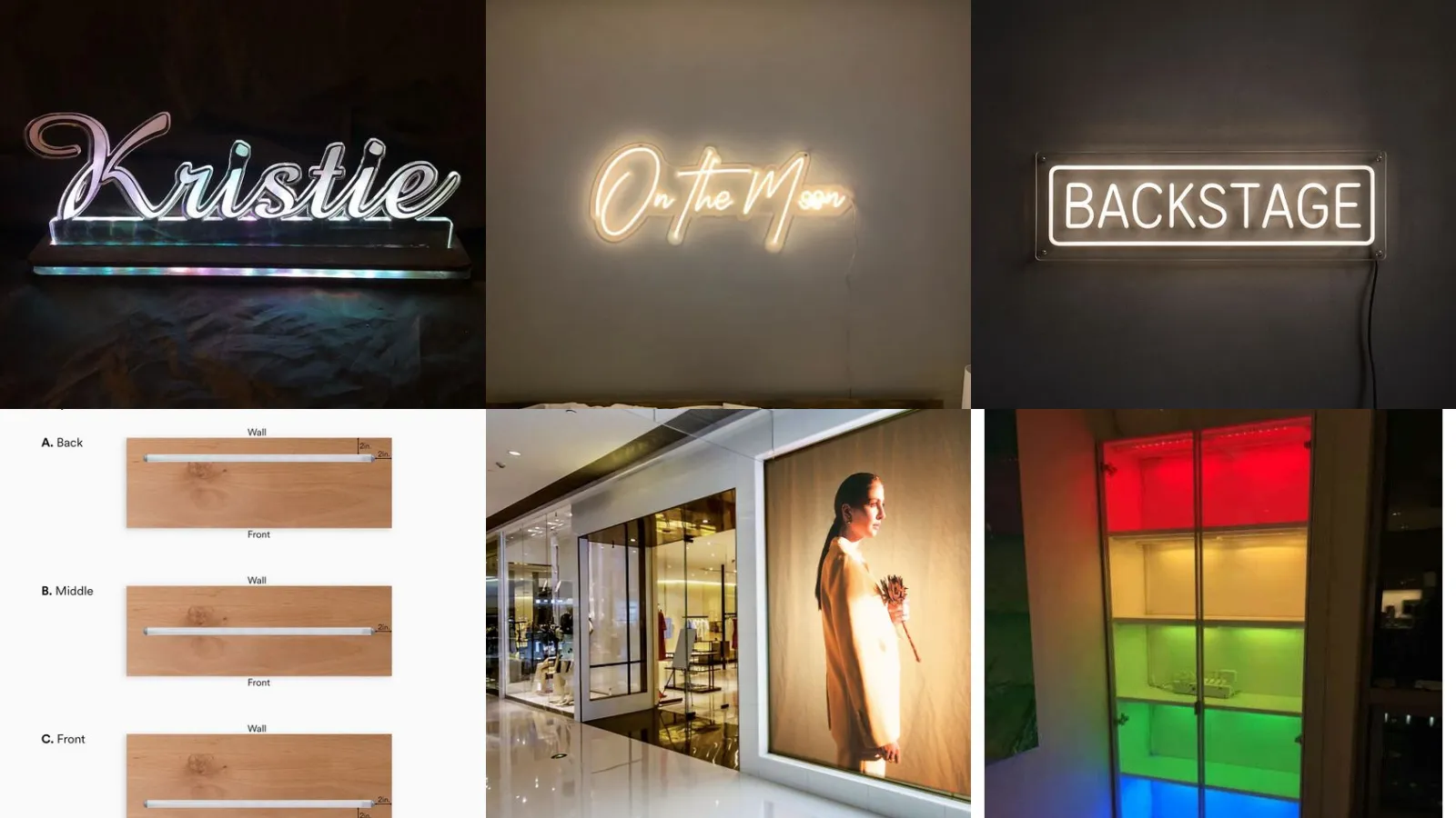 17+ Stunning Led Sign Ideas Custom Room Designs