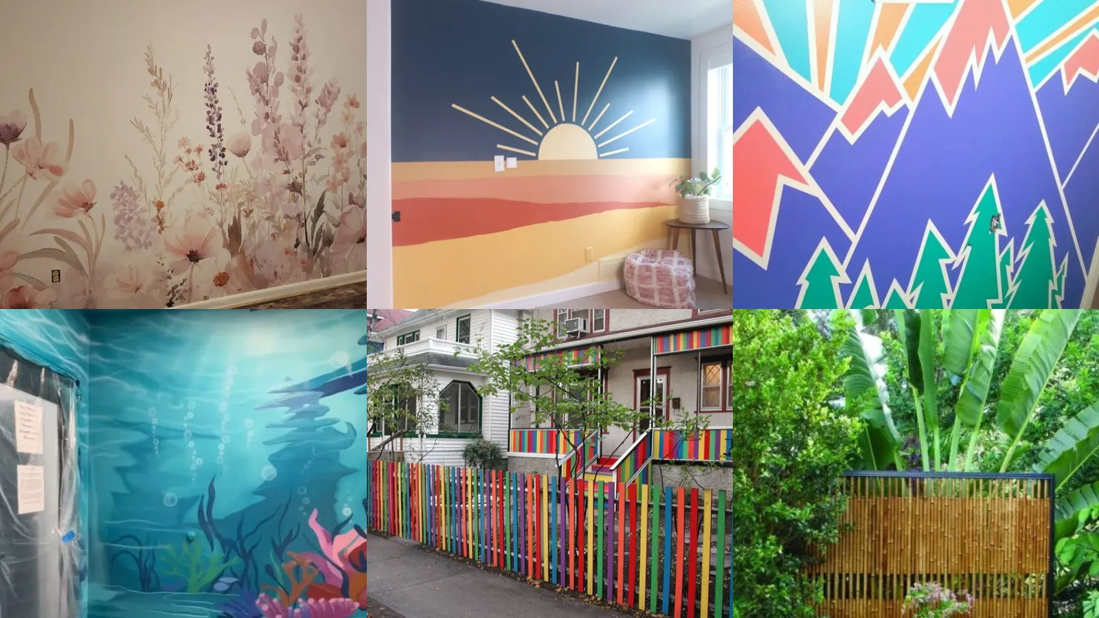 17+ Stunning Mural Ideas That Transform Any Wall