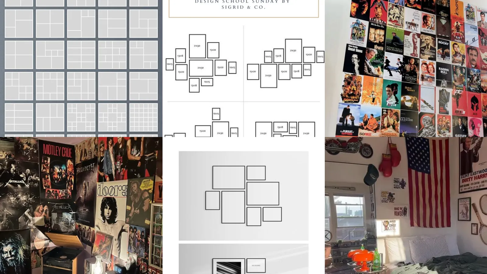 20+ Stunning Poster Layout Ideas Wall Designs That Pop
