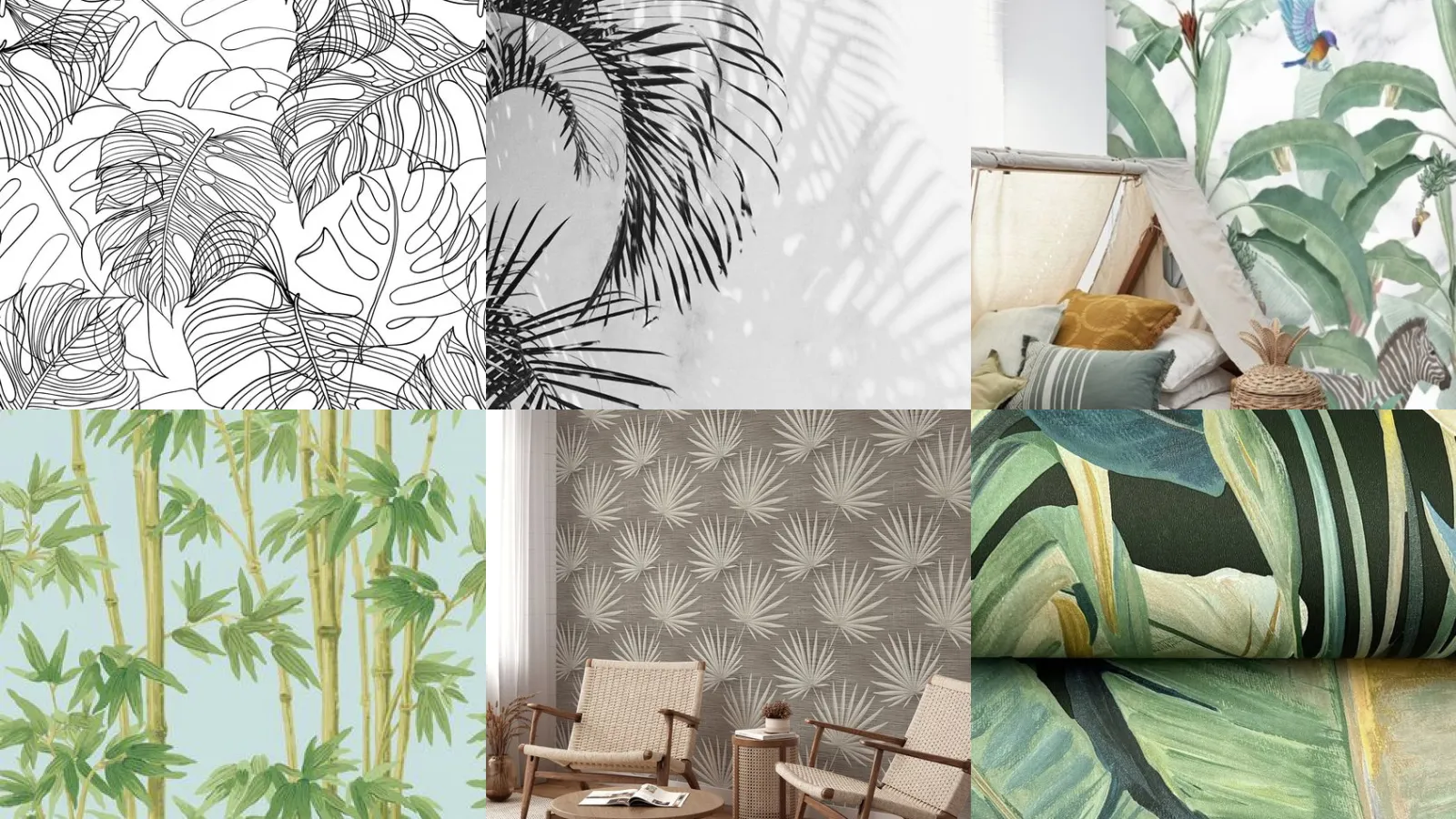 22+ Stunning Tropical Leaves Wallpaper Designs Transform Rooms