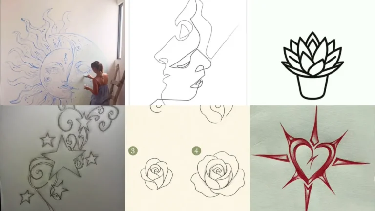 18+ Stunning Wall Drawing Ideas That Transform Any Room