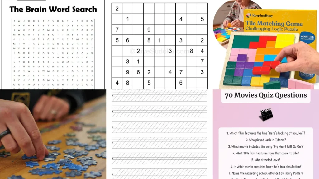 15+ Brain Exercises For Seniors That Sharpen Memory Fast