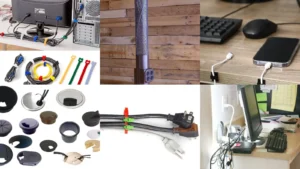18+ Genius Desk PC Cable Ideas That Hide The Mess