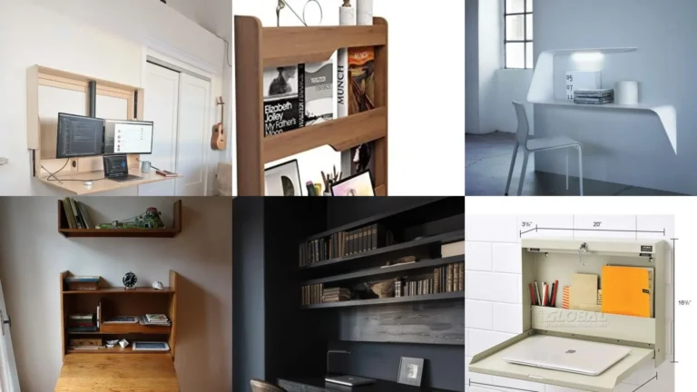 17+ Genius Wall Mounted Desk Ideas That Maximize Space