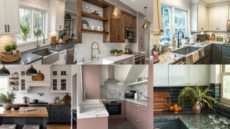 20 Cabinet Color Ideas for Gray Countertops and More Color Pairings