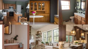 20 Ideas for Cabinet Colors With Honey Oak Trim and Other Wood-Tone Pairings