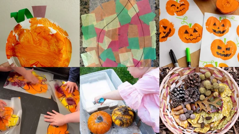 20 Fall Crafts for Toddlers and Playful Autumn Activities