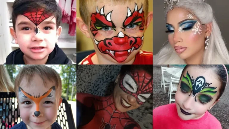 20 Full Face Paint Ideas and Smaller Designs Worth Saving