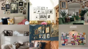 20 Gallery Wall Above Couch Ideas With Color, Photos and Pretty Details