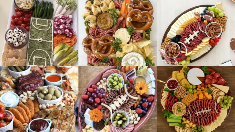 20 Game Day Charcuterie Ideas With Football Boards and Fun Snacks