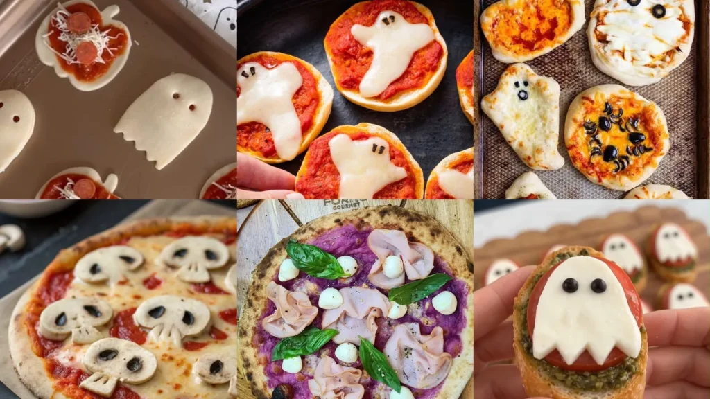 19 Ghost Pizza and Spooky Pizza Ideas for Halloween