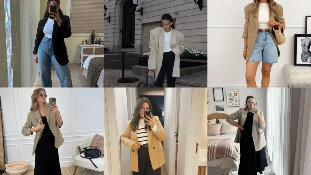 20 Outfit Ideas for Styling a Blazer in Your Midsize Wardrobe