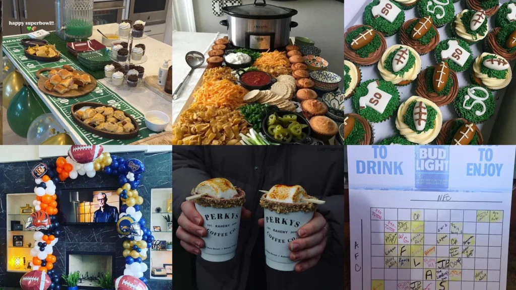 20 NFL Playoff Party Ideas With Fun Snacks and Game-Day Decor