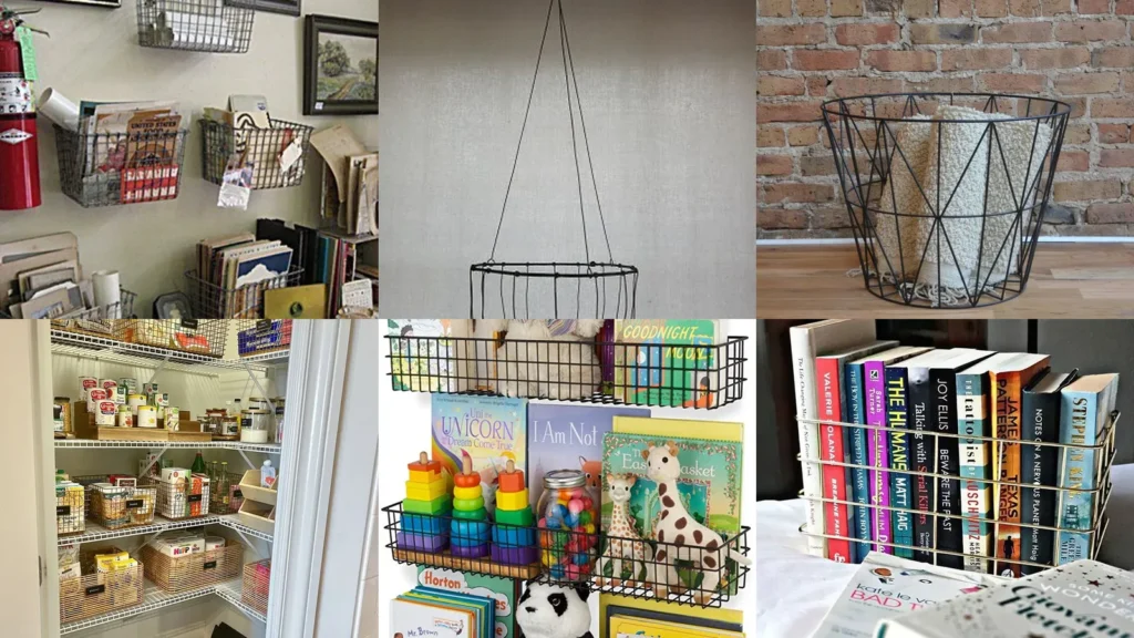 20+ Wire Basket Decoration Ideas That Transform Any Room